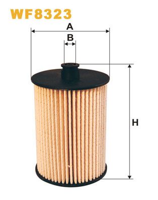 WIX FILTERS kuro filtras WF8323